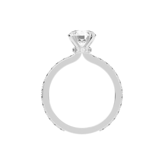 Radiant Elegance Classic Solitaire Ring
