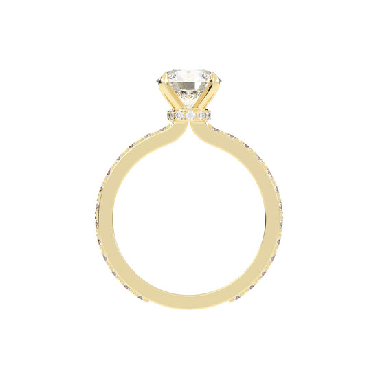 Radiant Elegance Classic Solitaire Ring