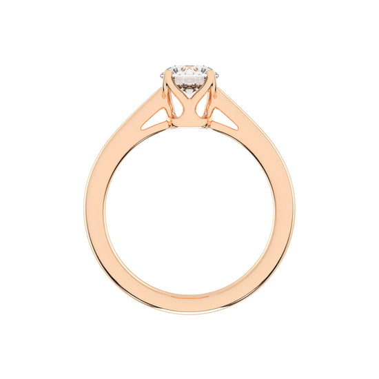 Solvista round cut solitaire lab diamond ring