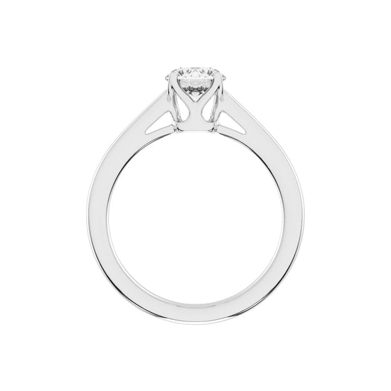 Solvista round cut solitaire lab diamond ring