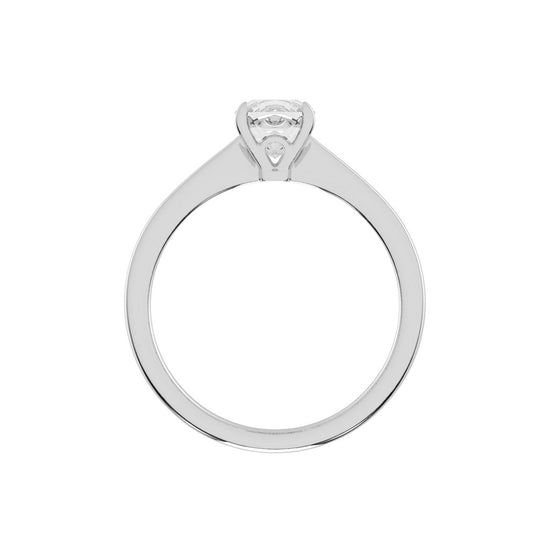Solivante 1ct Cushion cut solitaire lab diamond ring