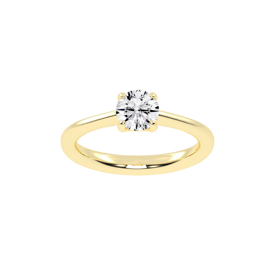 Timeless Round-Cut Solitaire Ring
