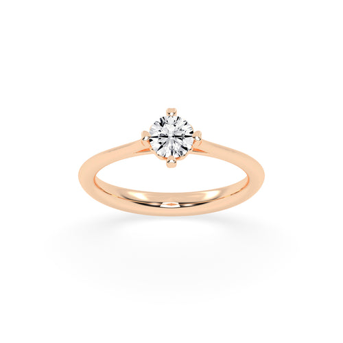 Classic Solitaire Brilliance Ring