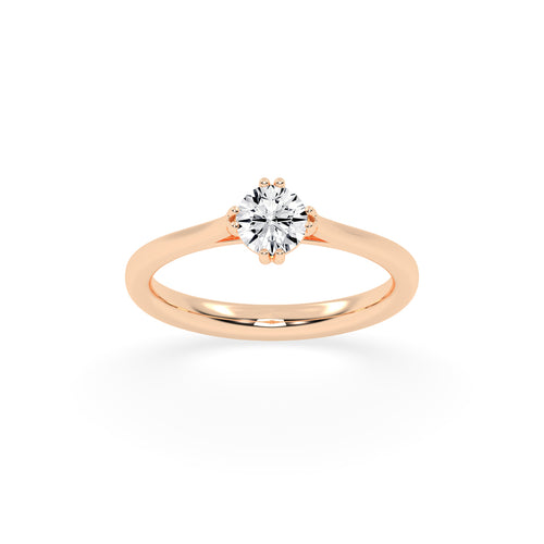 Beautiful Solitaire Love Ring