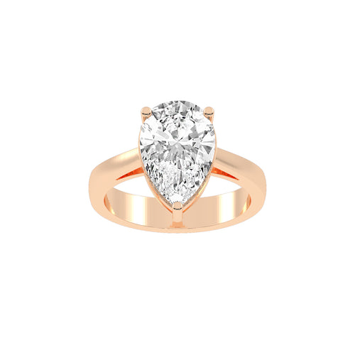 Elysia Pear Diamond Ring