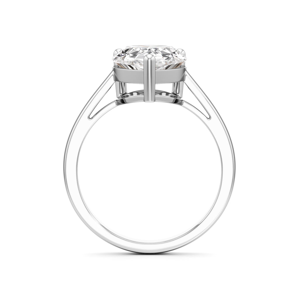 Elysia Pear Diamond Ring