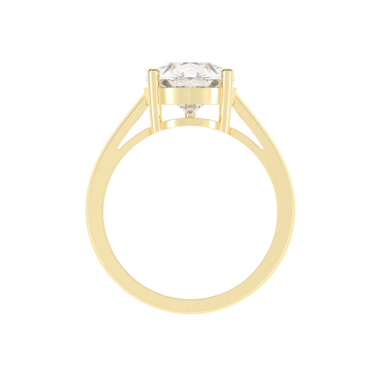 Elysia Pear Diamond Ring