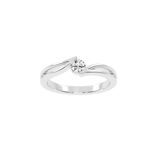 Elysira Split Shank Classic Lab Diamond Ring