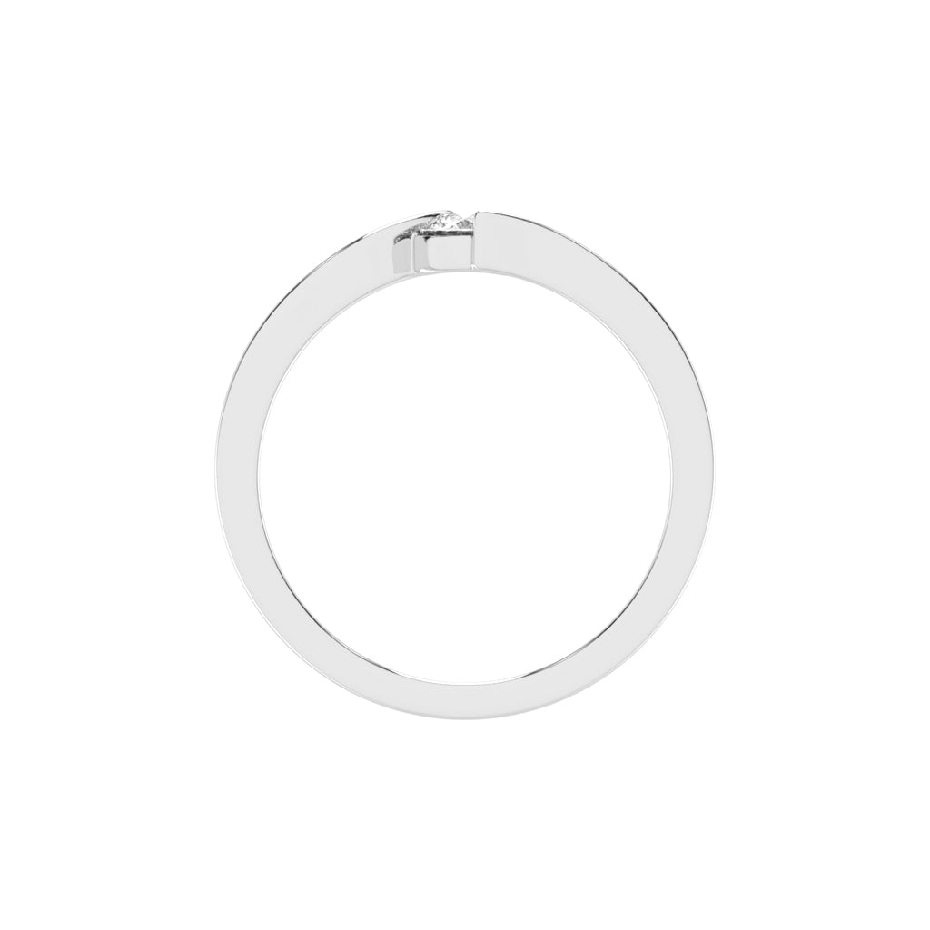Elysira Split Shank Classic Lab Diamond Ring