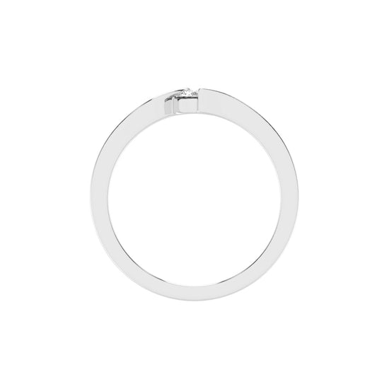 Elysira Split Shank Classic Lab Diamond Ring