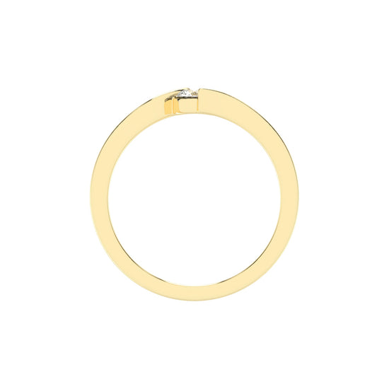 Elysira Split Shank Classic Lab Diamond Ring
