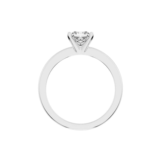Solien Princes Cut Solitaire Lab Diamond Ring