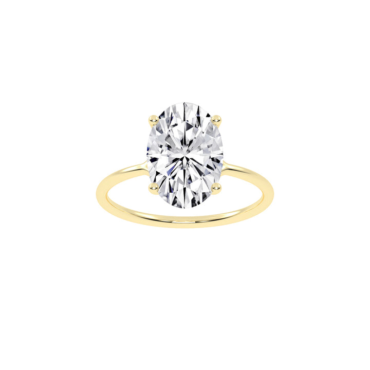 Oval Solitaire Engagement Ring