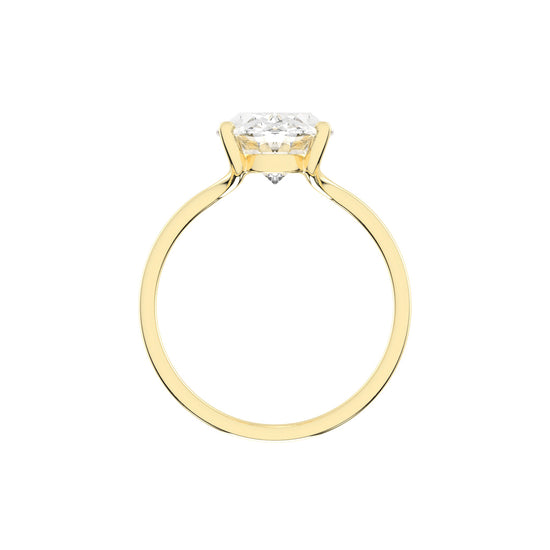 Oval Solitaire Engagement Ring