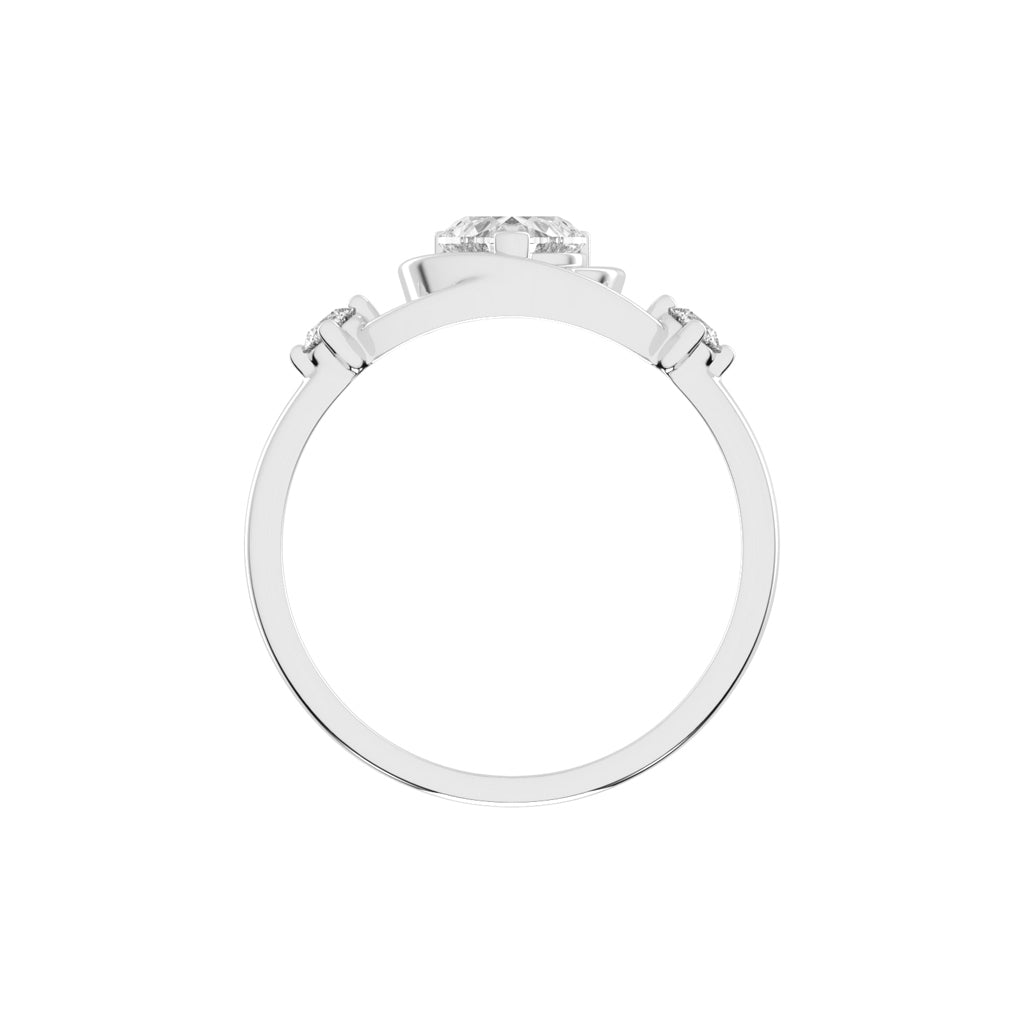 Crowned Heart Promise Ring