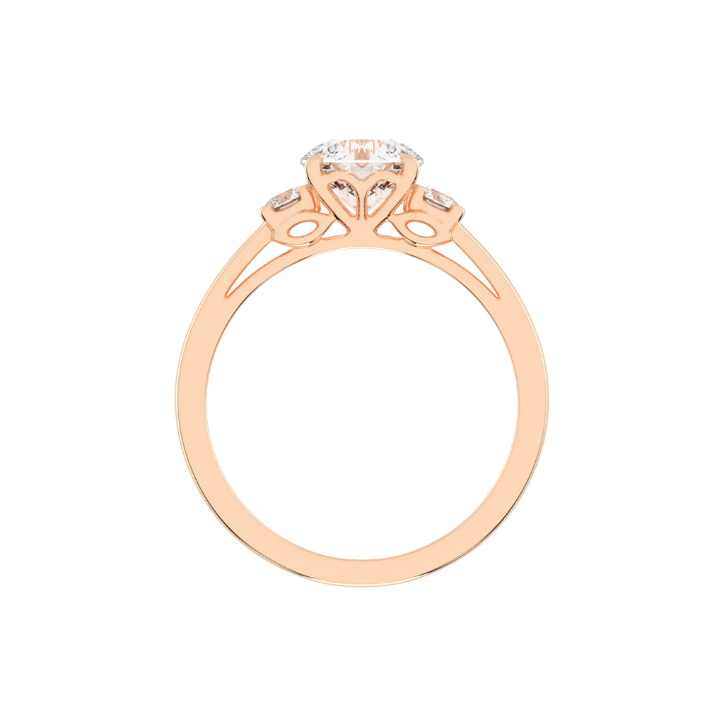 Classic ThreeStone Engagement Ring