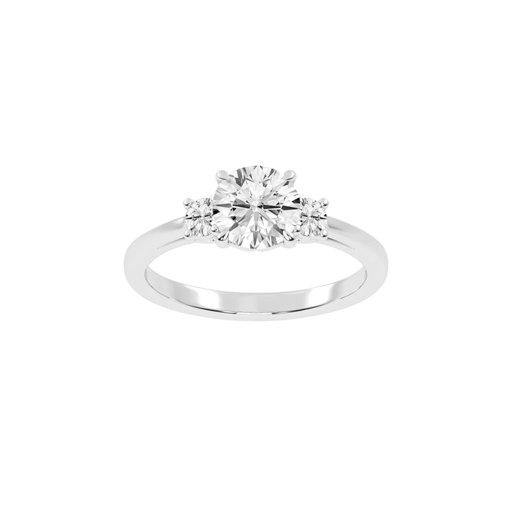 Classic Three-Stone Engagement Ring