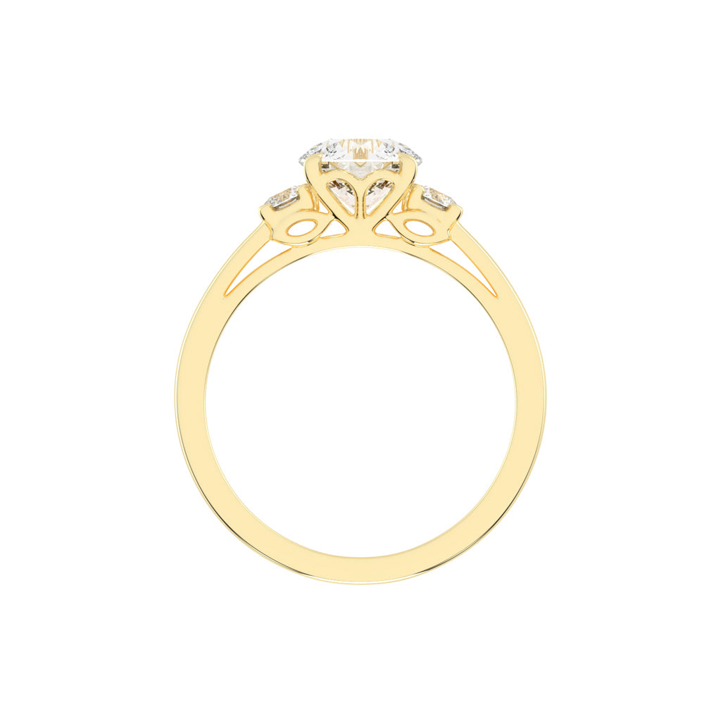 Classic ThreeStone Engagement Ring