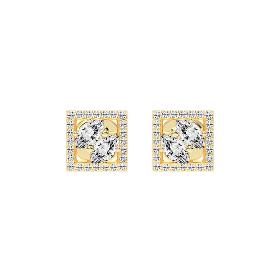 Marquise Sparkle Fancy Stud Earrings