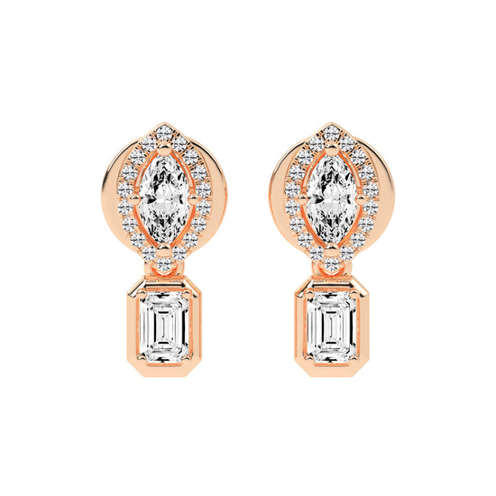 Duet Drop Dazzle Earrings