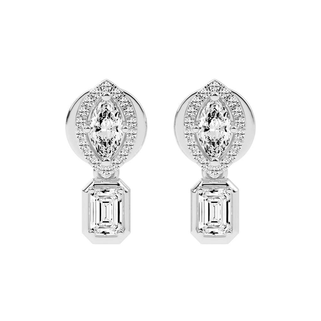 Duet Drop Dazzle Earrings