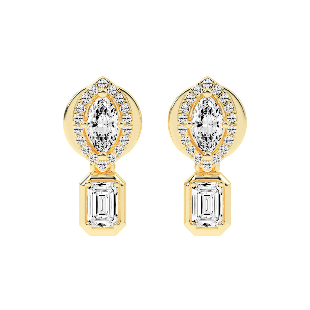 Duet Drop Dazzle Earrings