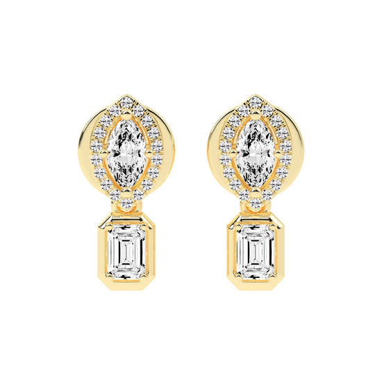 Duet Drop Dazzle Earrings