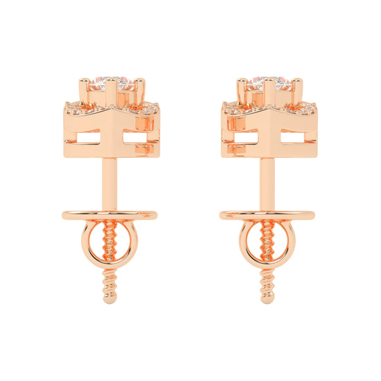 Luminous Marquise Sparkle Stud Earrings
