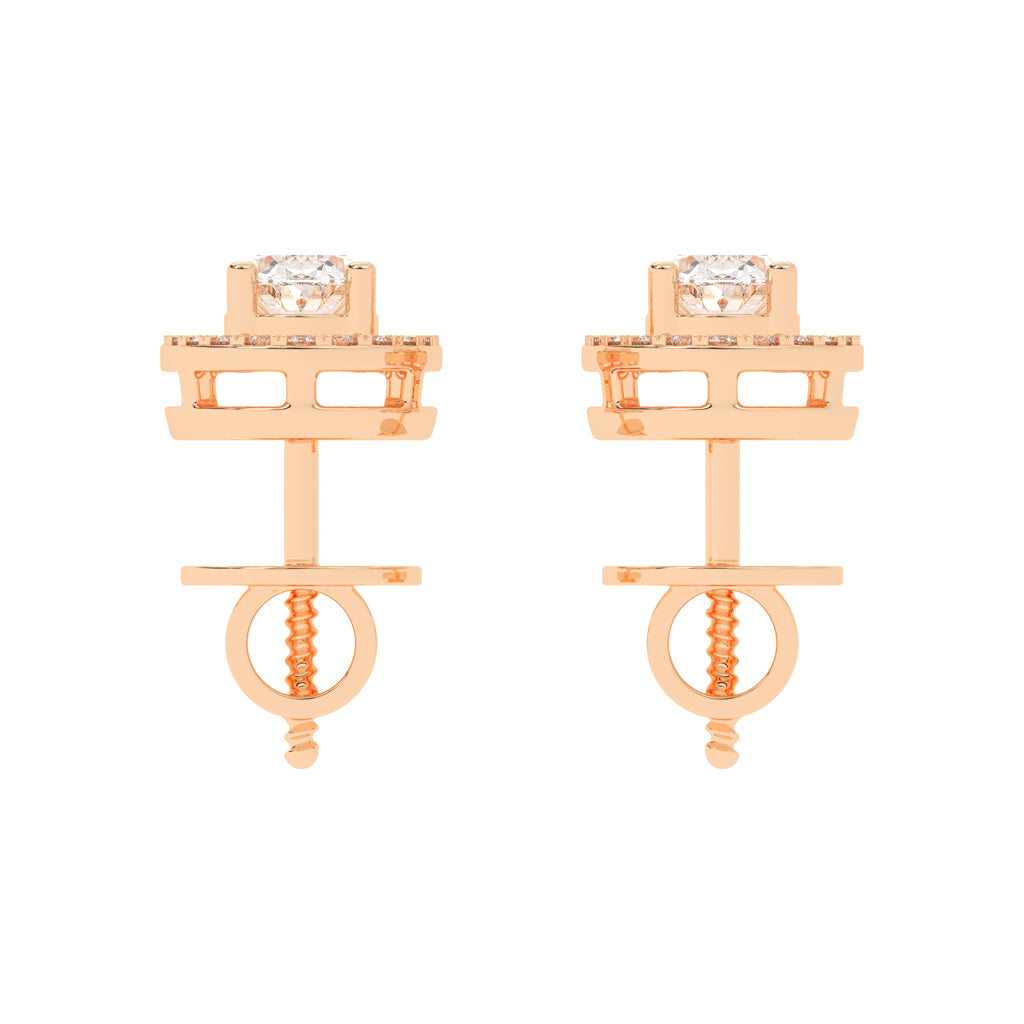 Seraphina Halo Studs