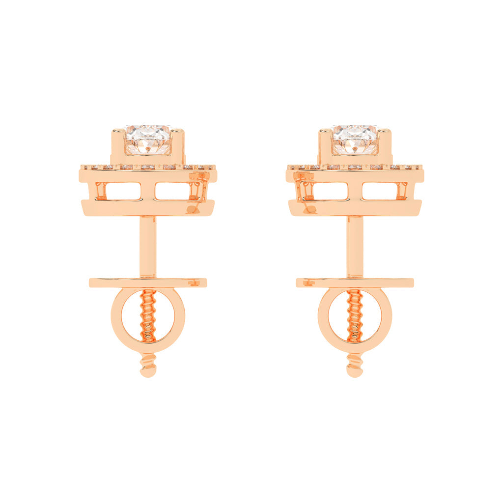 Seraphina Halo Studs