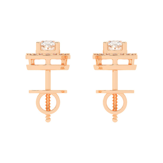 Seraphina Halo Studs