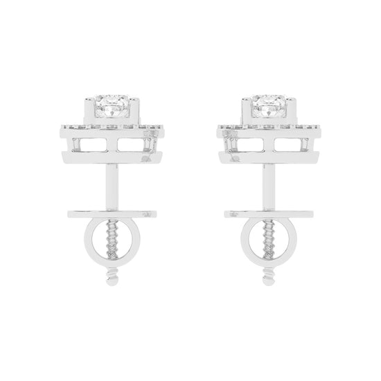 Seraphina Halo Studs