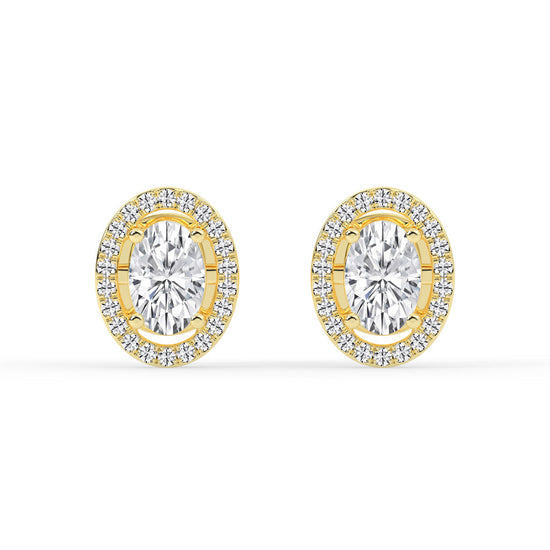 Seraphina Halo Studs