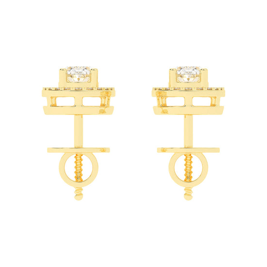 Seraphina Halo Studs
