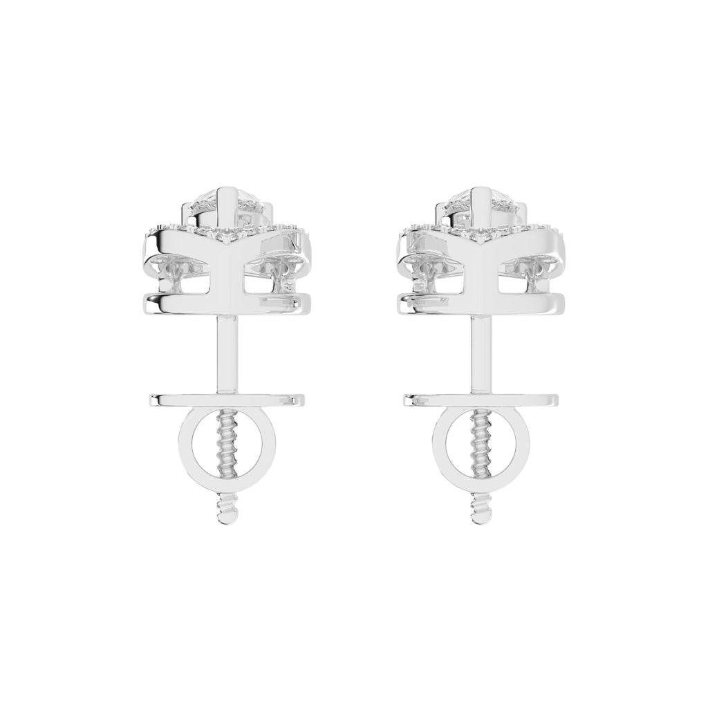 Lyra Pear Studs