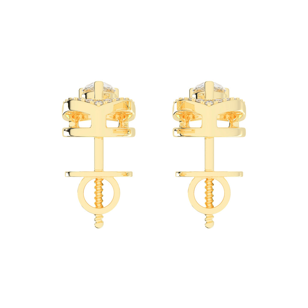 Lyra Pear Studs