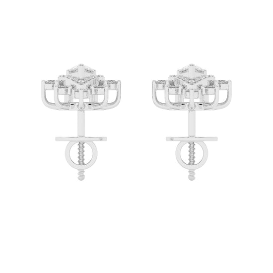 Aurora Drip – Teardrop Cluster Earrings