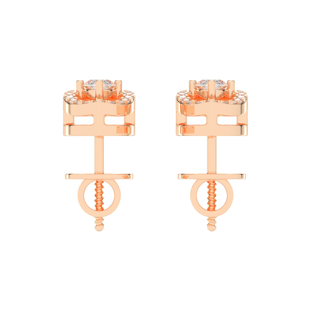 Virelle Spark – Marquise Halo Earrings