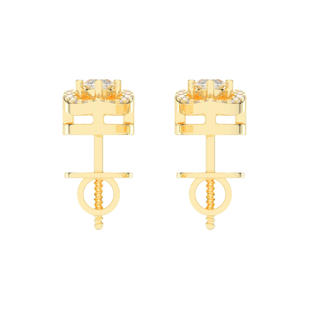 Virelle Spark – Marquise Halo Earrings