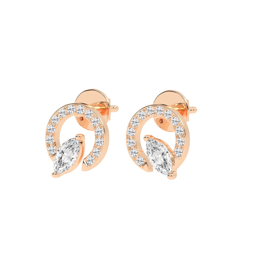 Aura Marquise Embrace Diamond Studs