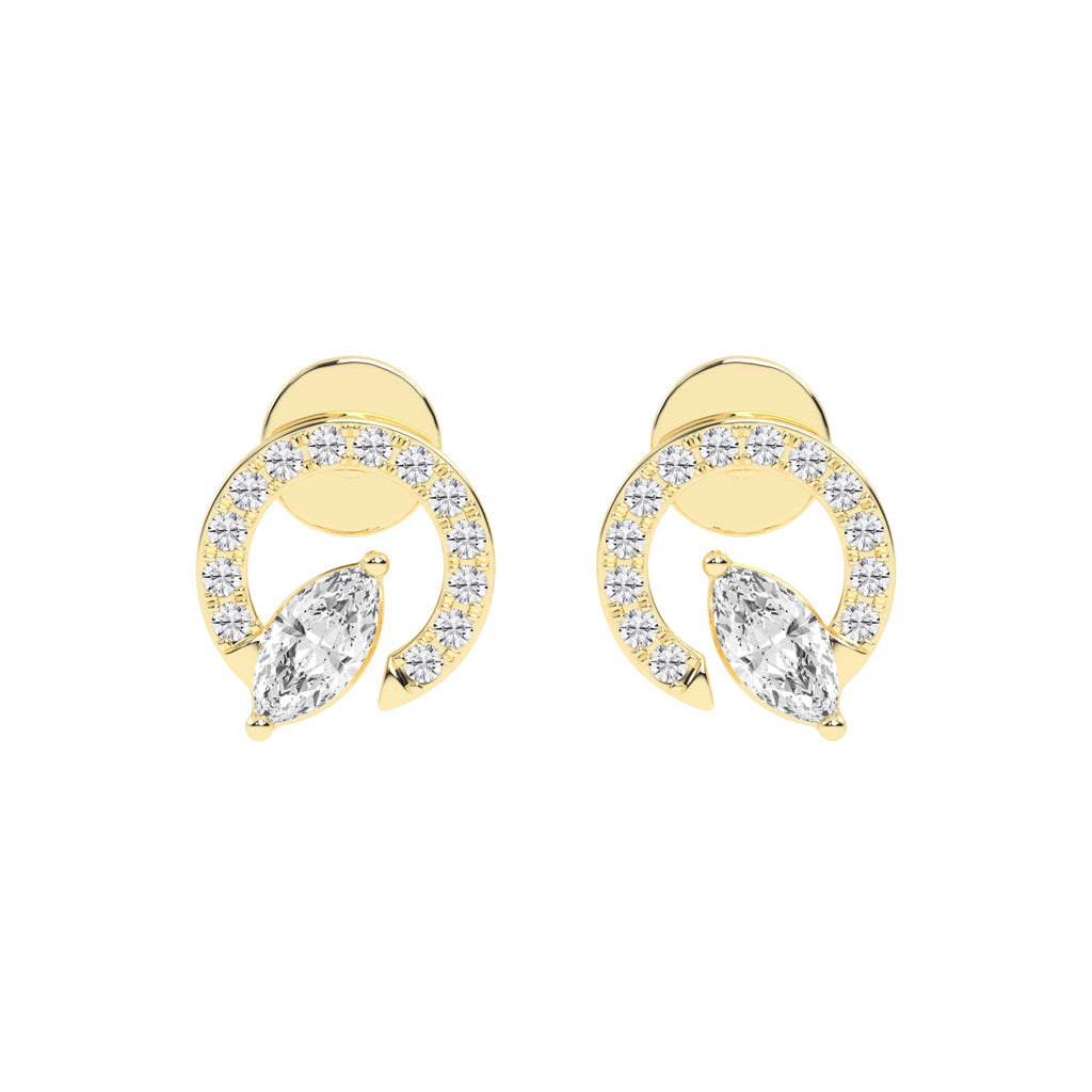 Aura Marquise Embrace Diamond Studs
