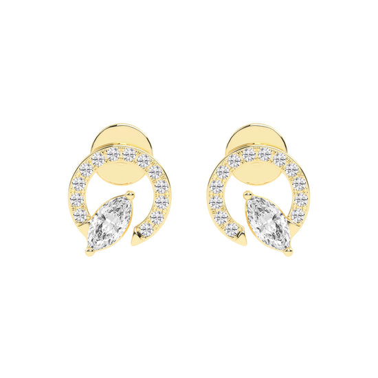 Aura Marquise Embrace Diamond Studs
