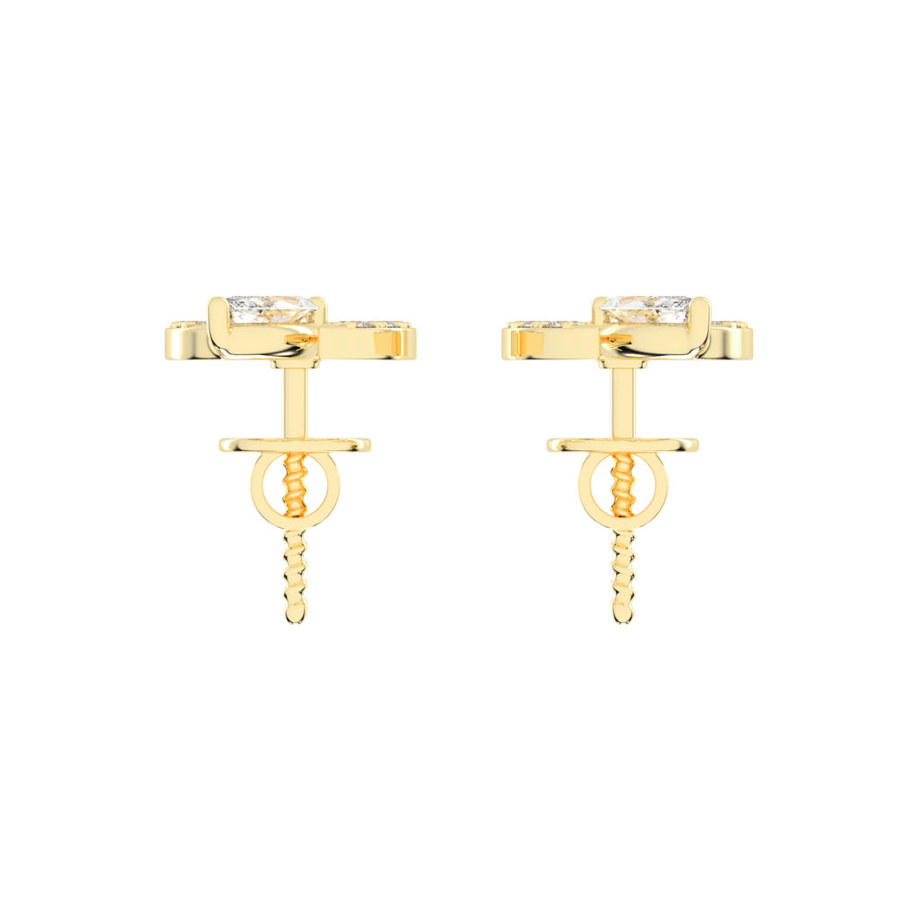 Aura Marquise Embrace Diamond Studs