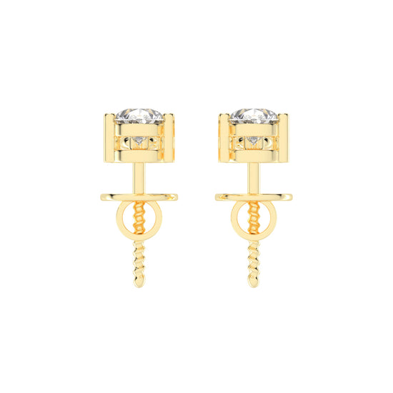 Classic Radiance Pear Drop Diamond Dangle Earrings