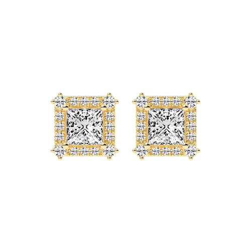 Cavara Classic Lab Diamond Stud Earrings