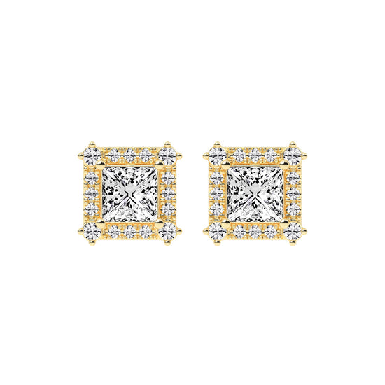Cavara Classic Lab Diamond Stud Earrings