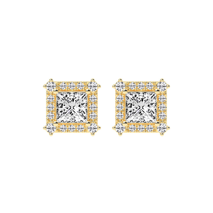 Cavara Classic Lab Diamond Stud Earrings