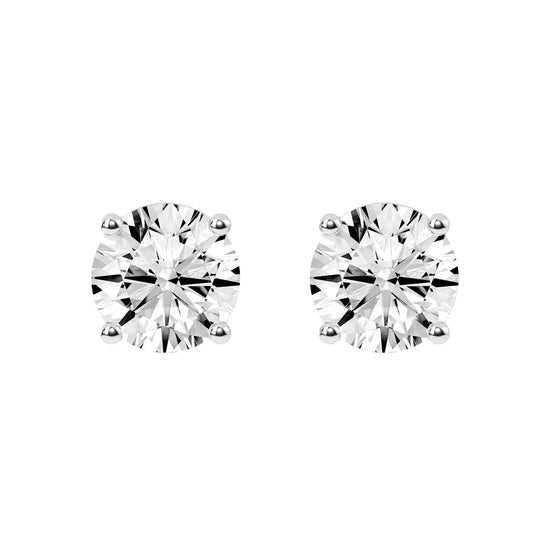 Serenya Pure Lab Diamond Stud Earrings