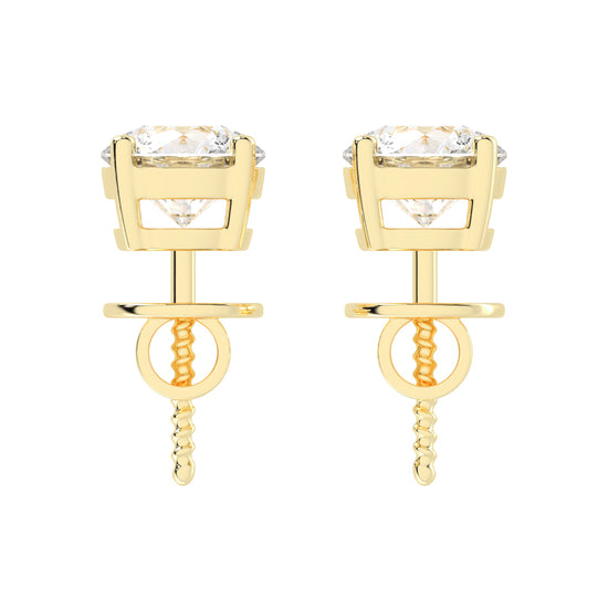 Serenya Pure Lab Diamond Stud Earrings