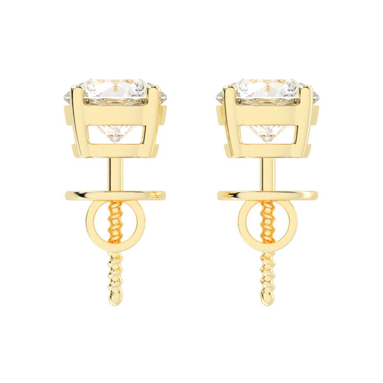Serenya Pure Lab Diamond Stud Earrings